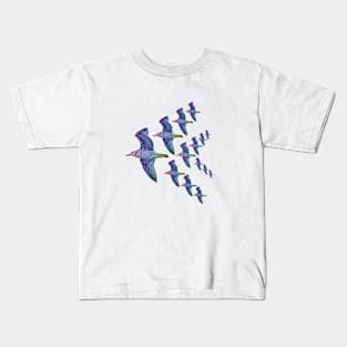 Flying birds Kids T-Shirt